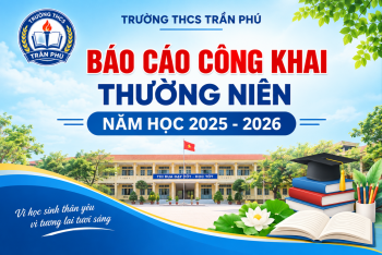 BÁO CÁO CÔNG KHAI THƯỜNG NIÊN NĂM HOC 2025-2026