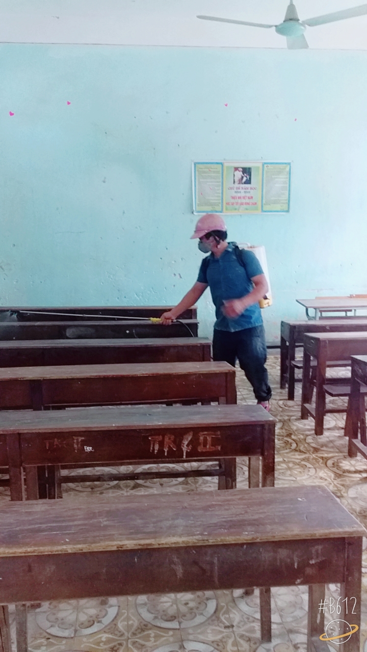 Phun thuốc Phòng chống dich covid-2019