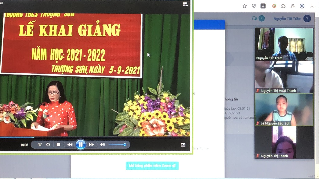 Khai giảng năm học 2021-2022