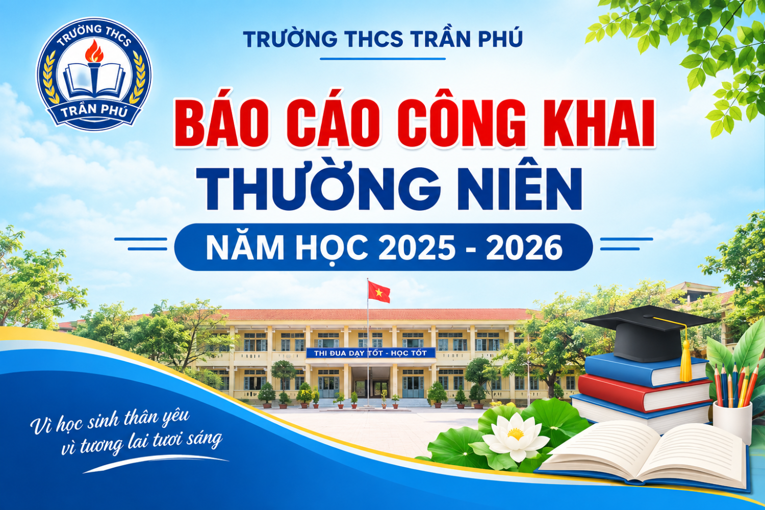 BÁO CÁO CÔNG KHAI THƯỜNG NIÊN NĂM HOC 2025-2026